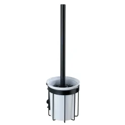 Wenko WC-Garnitur Classic Plus schwarz