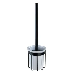 Wenko WC-Garnitur Classic Plus schwarz