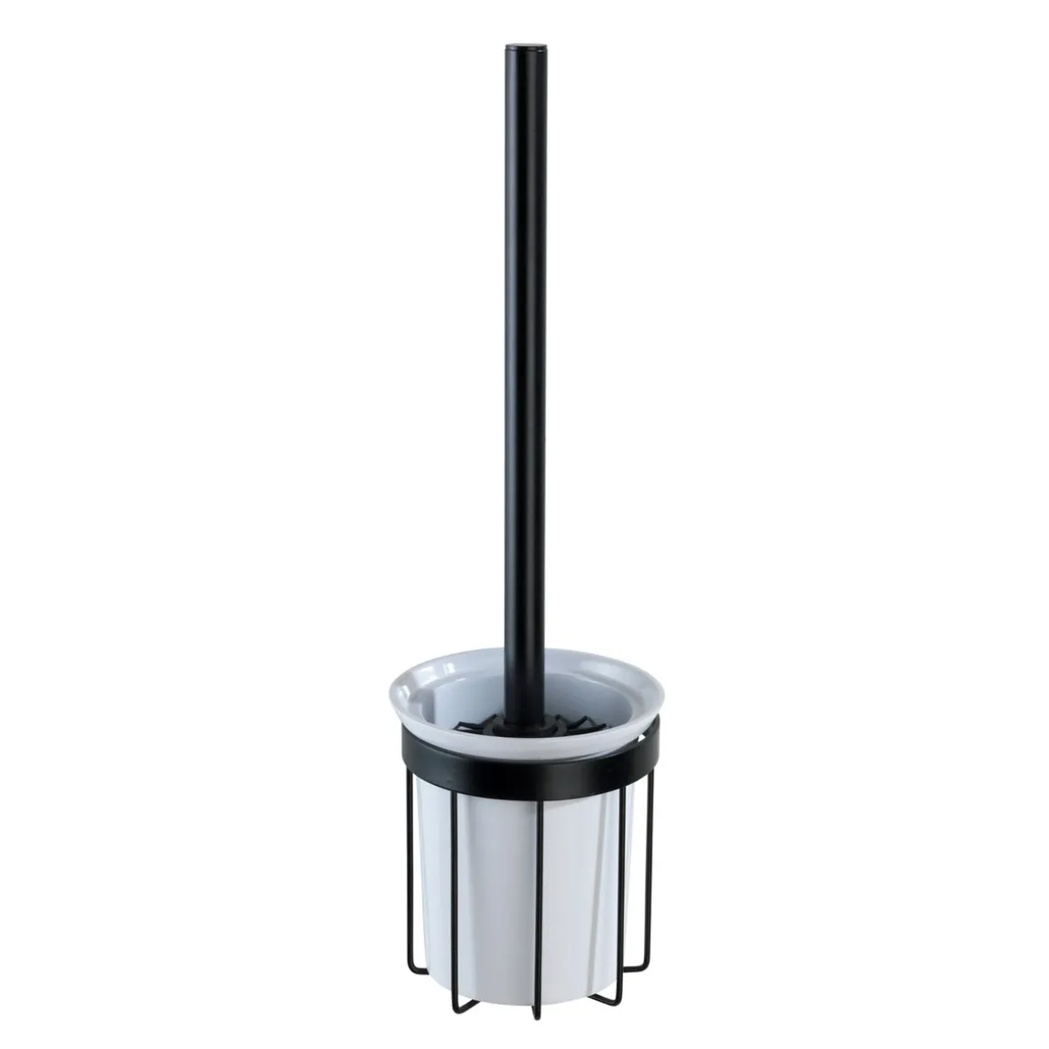 Wenko WC-Garnitur Classic Plus schwarz