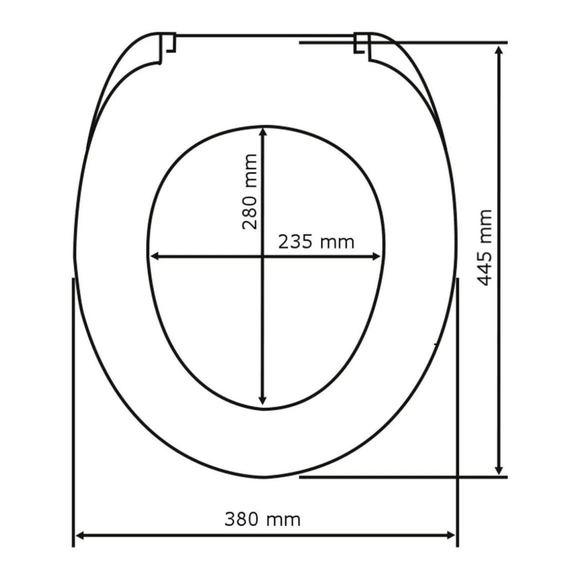 Wenko WC-Sitz Soda antibakteriell