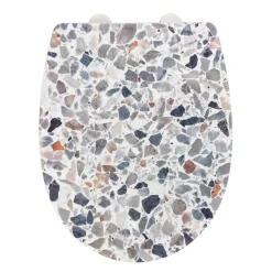 Wenko WC-Sitz Terrazzo High Gloss