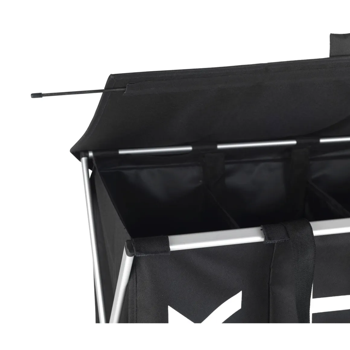 Wenko Wäschesammler Trio schwarz 118 l