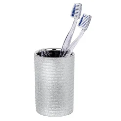 Wenko Zahnputzbecher Polaris Juwel silber