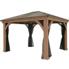Westmann Moskitonetz für Devon 12x14 Schwarz