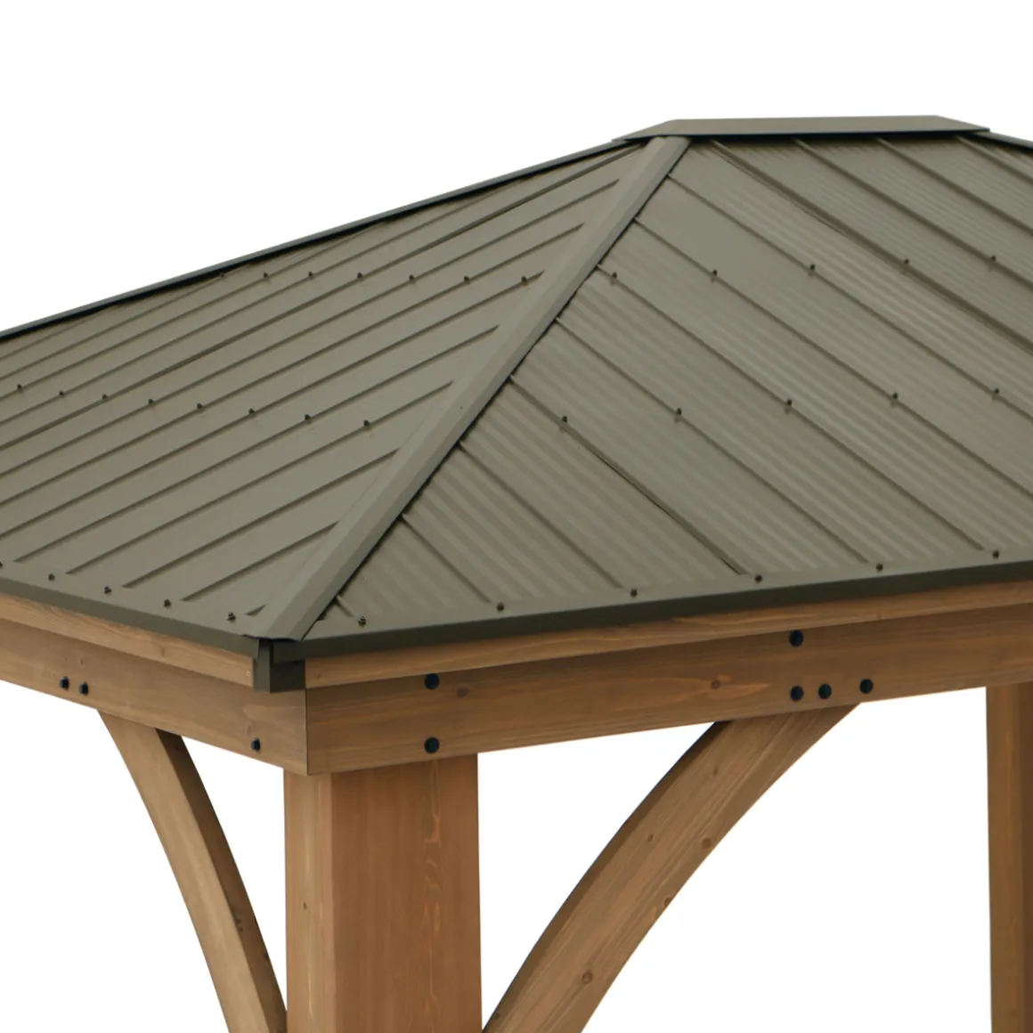 Westmann Pavillon Devon 1214 365,76x426,72x317,47cm Natur