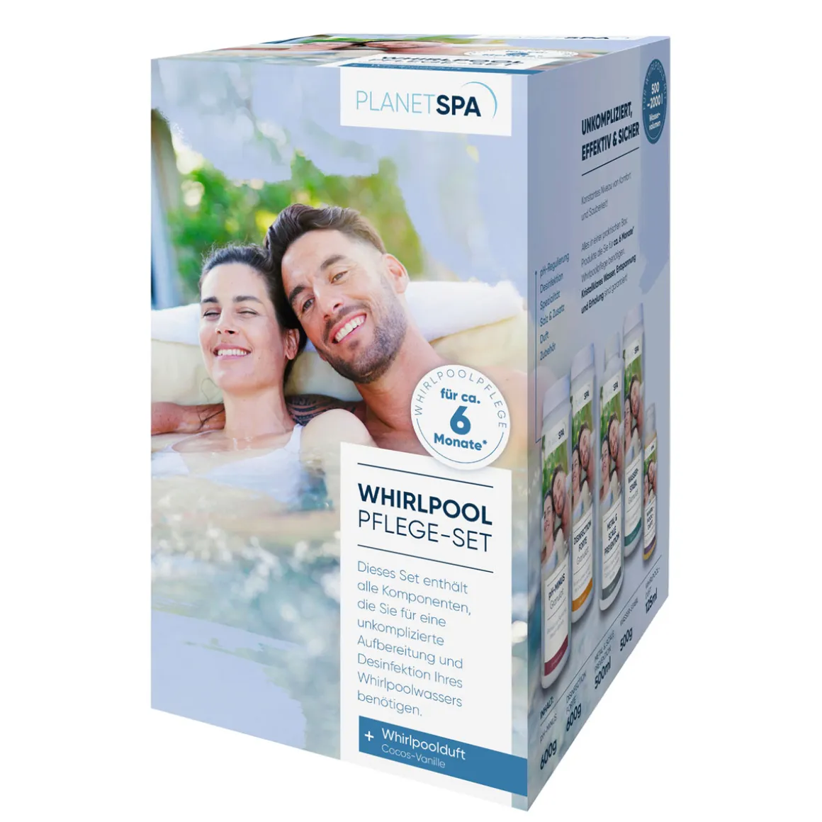 Whirlpoolpflege Komplett-Starter-Set