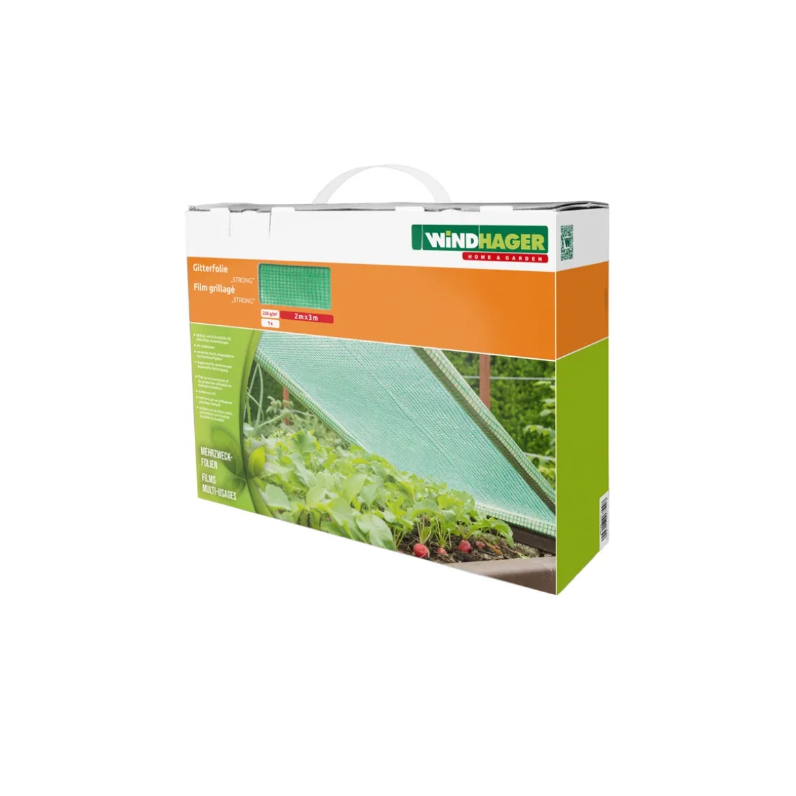 Windhager Gitter-Folie Strong 3x2 m 250 g/m²