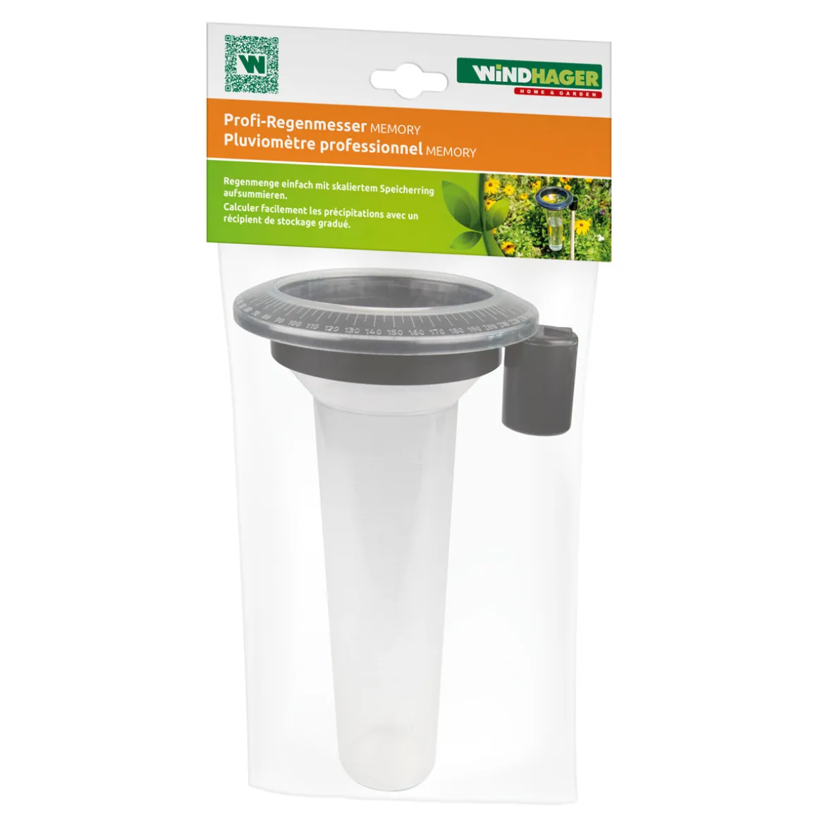 Windhager Profi-Regenmesser Memory