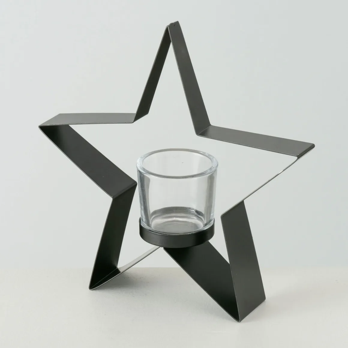 Windlicht Naos Stern Höhe 24 cm Eisen pulverbeschichtet Mehrfarbig