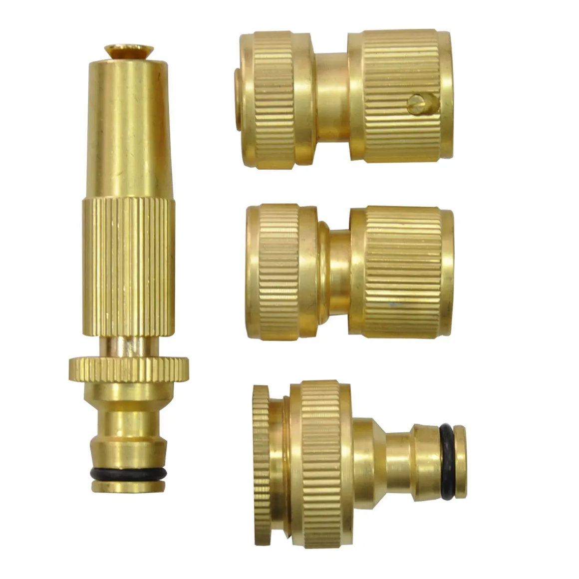 Wingart Anschluss-Set messing 4-teilig
