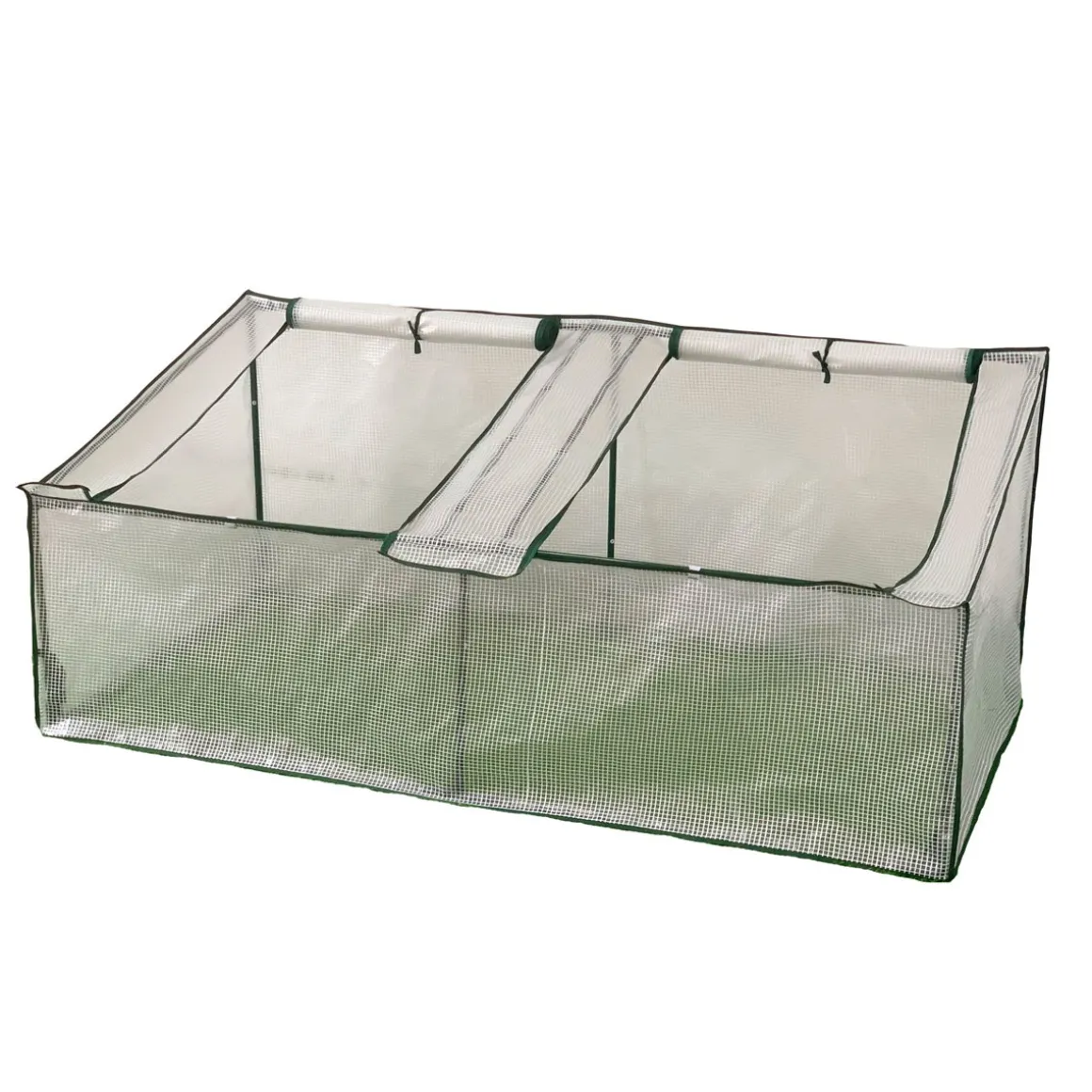 Wingart Folien-Frühbeet 185 x 95 x 75 cm transparent-grün