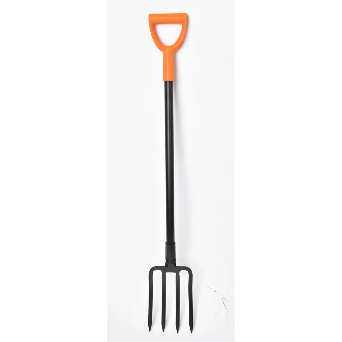 Wingart Spatengabel rund anthrazit/ orange
