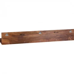 Wohnling Wandregal „Sheesham“, 110 cm