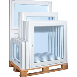 Wohnraumfenster Q 71 Premium Serie 3-Fach Verglasung90 x 135 weiß DR