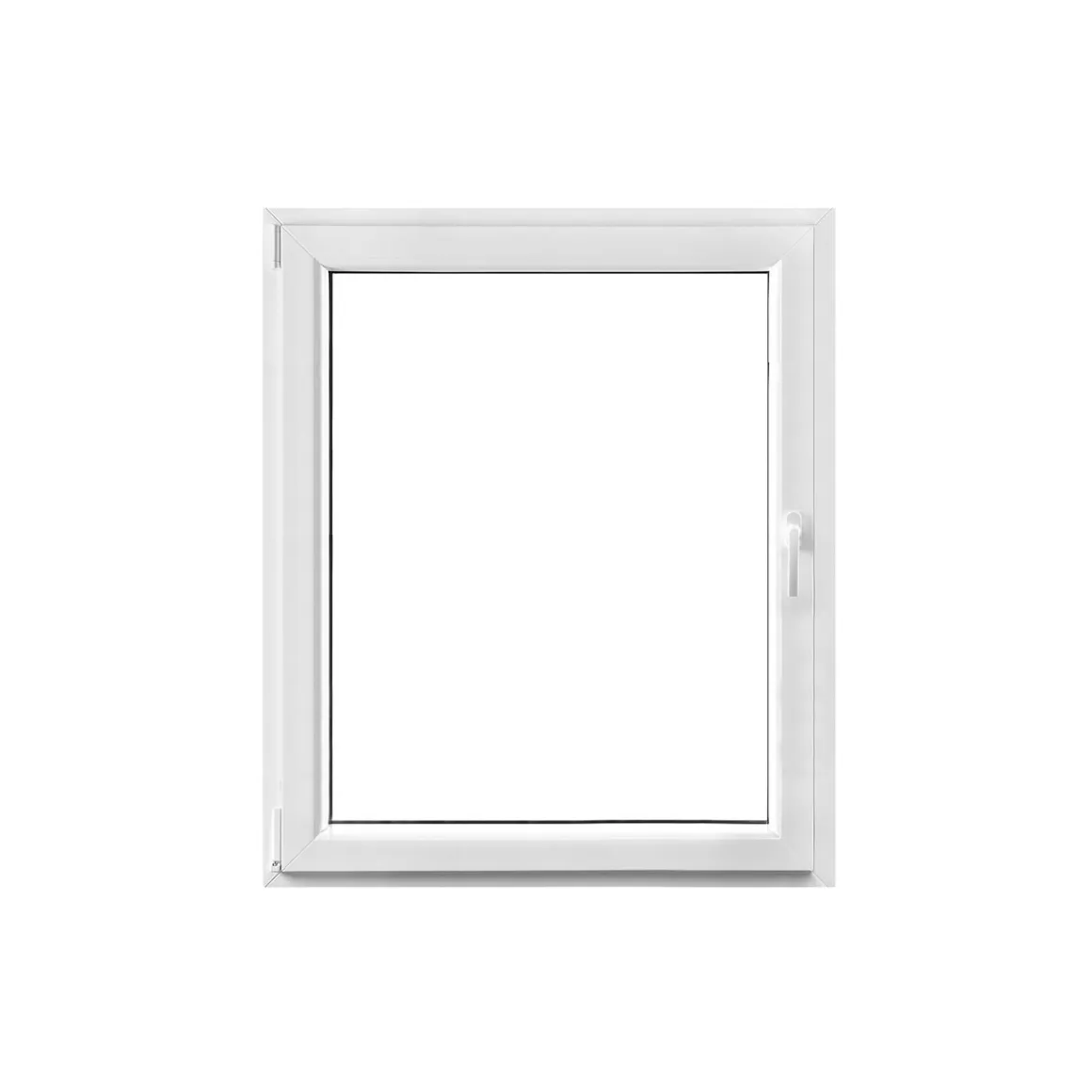 Wohnraumfenster Q 71 Premium Serie 3-Fach Verglasung 75 x 120 weiß DL