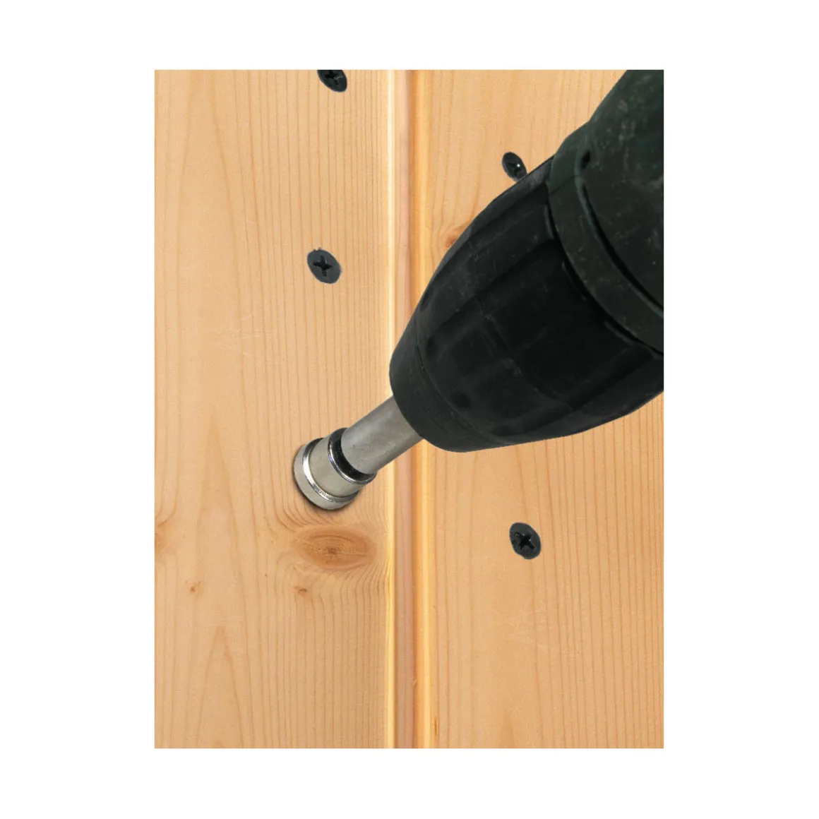Wolfcraft 2 Gipskartonbits mit Tiefenanschlag Kreuzschlitz PH 2