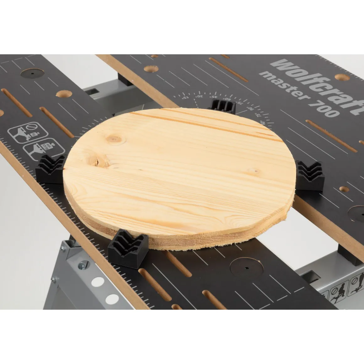 Wolfcraft 4 Spannbacken zum Flachspannen