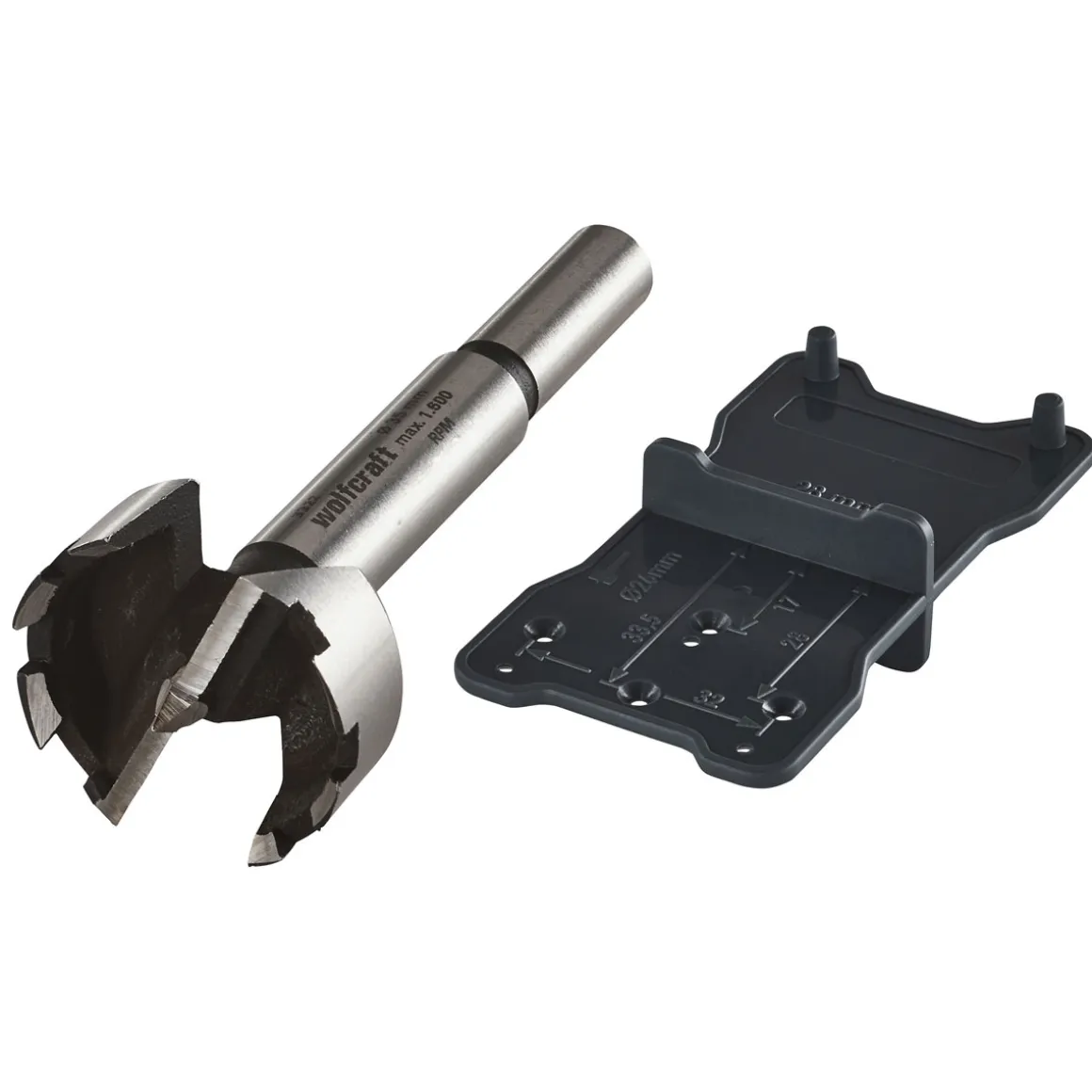 Wolfcraft Forstnerbohrer-Set 2- teilig