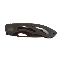 Wolfcraft Freizeitmesser mit klappbarer glatter Klinge