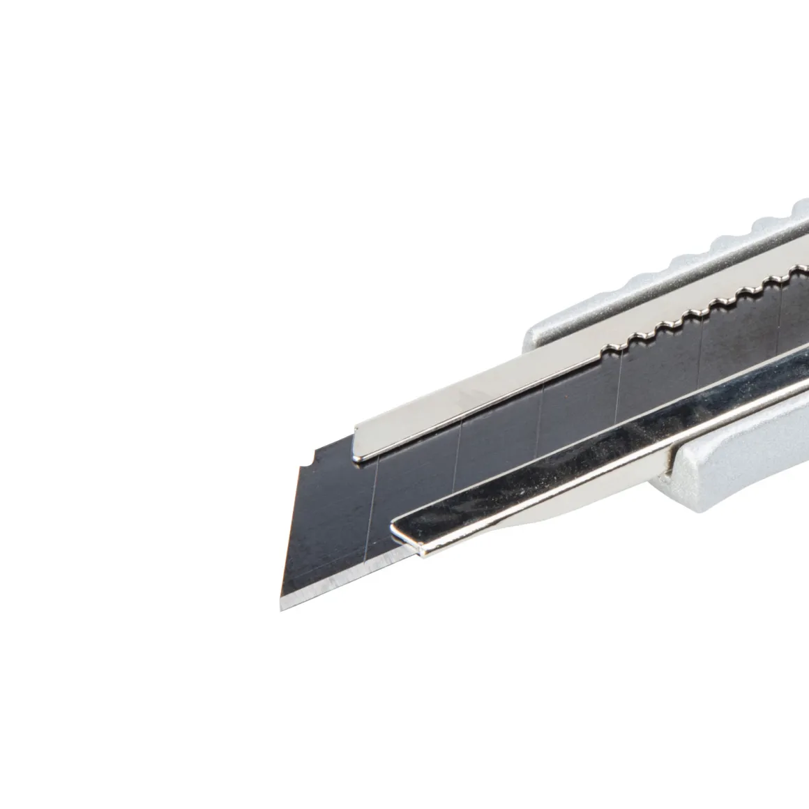 Wolfcraft Metall-Abbrechklingen-Messer 18 mm schwarze Klinge Profi-Sharp