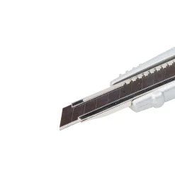 Wolfcraft Metall-Abbrechklingen-Messer 9 mm schwarze Klinge Profi-Sharp