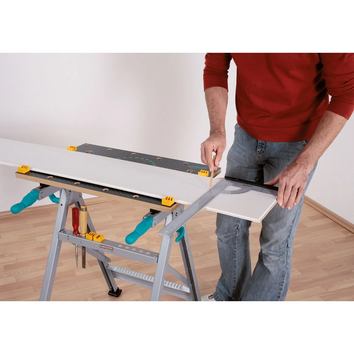 Wolfcraft Spann- und Arbeitstisch MASTER 200