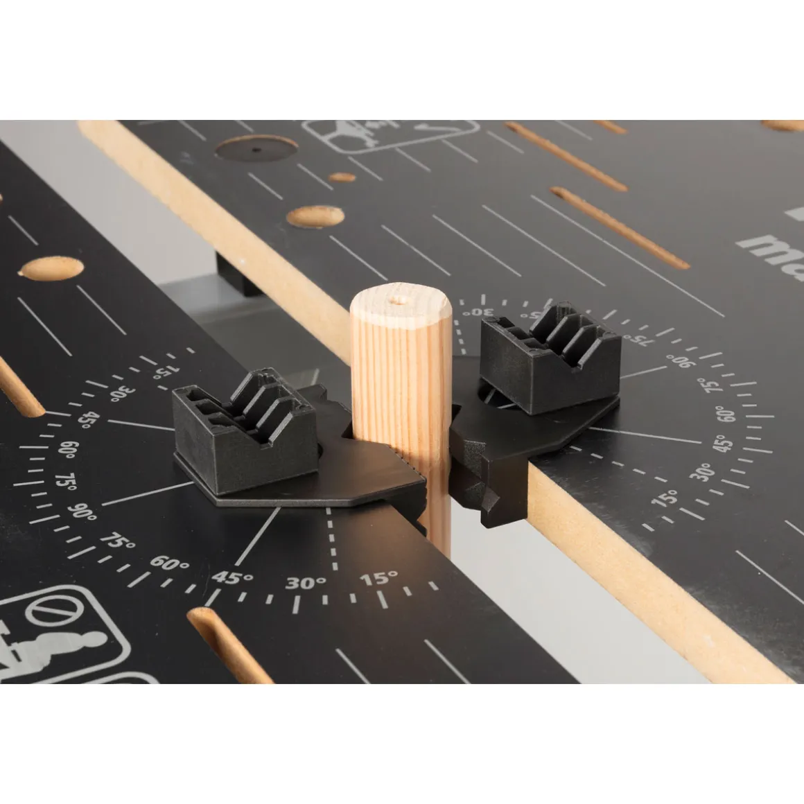 Wolfcraft Spannbacken-Set zum Flach- und Rundspannen 4- teilig