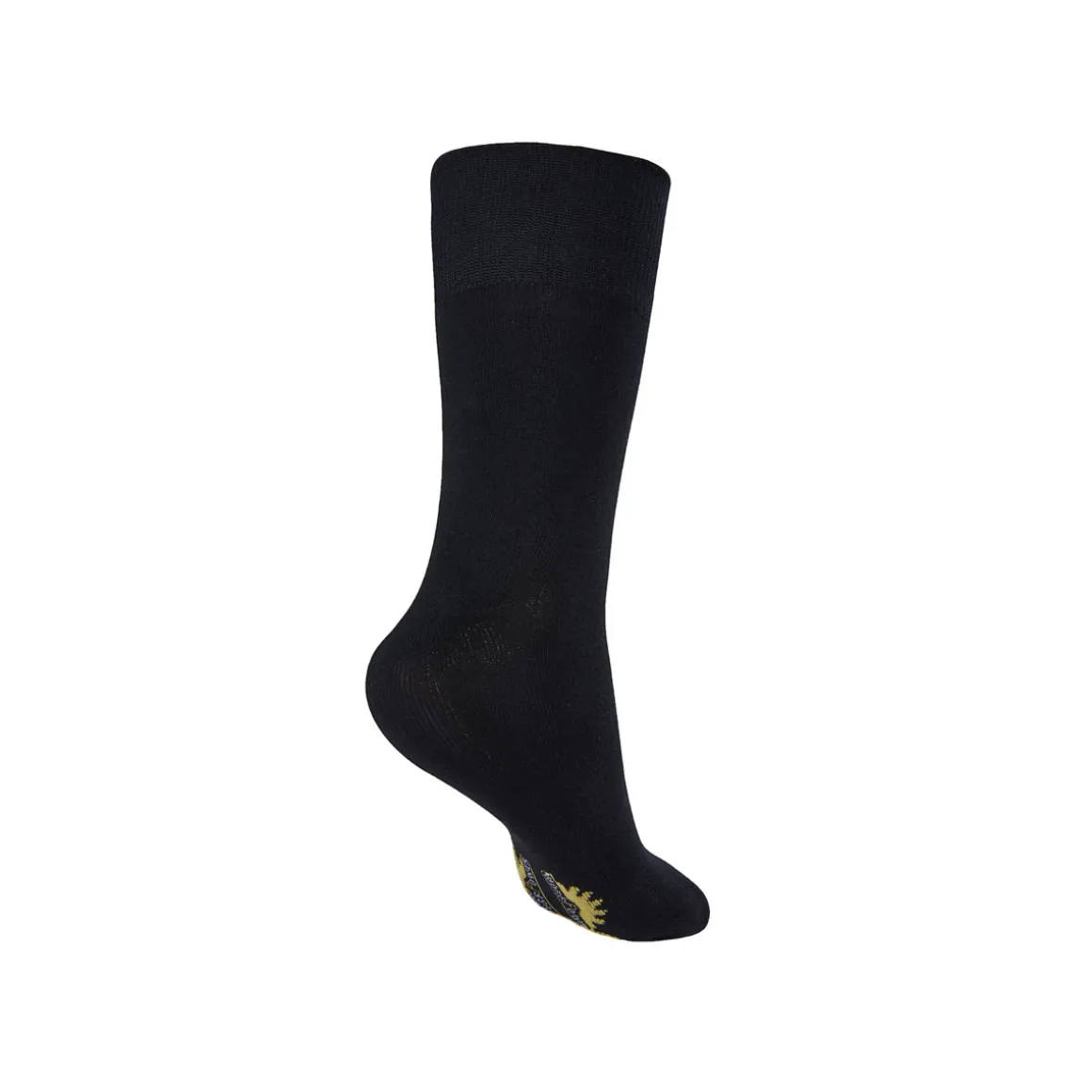 WorkPower Freizeitsocke Bambus schwarz Größe 43/46