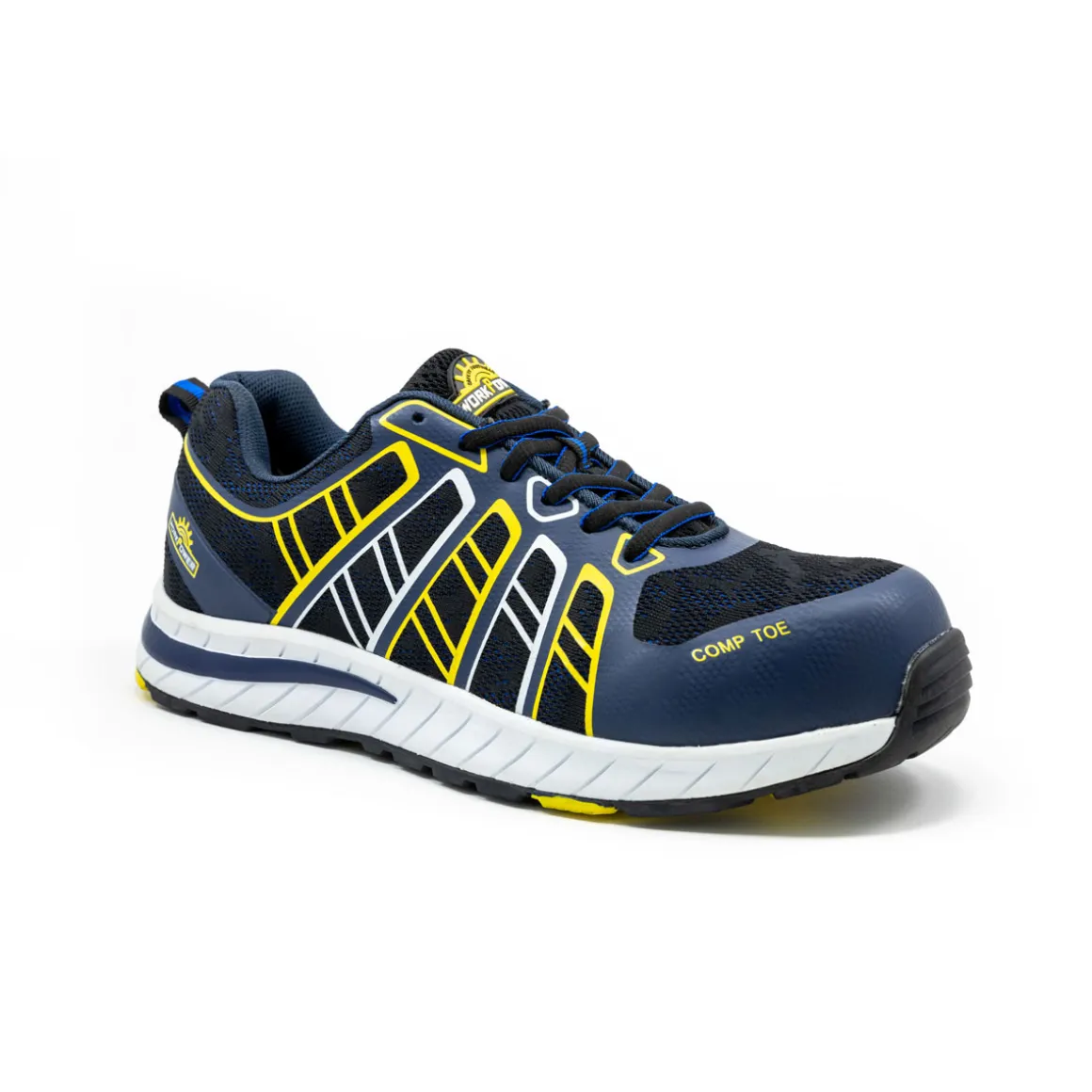 WorkPower Sicherheitshalbschuh Gila S1P blau Größe 41
