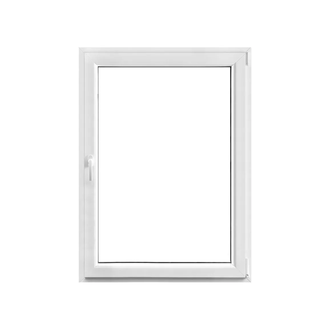 Wärmeschutzfenster Q 71 Premium Serie 3-fach Verglasung weiß 50 x 60 cm