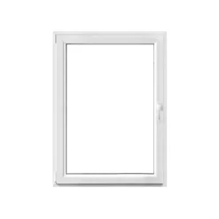 Wärmeschutzfenster Q 71 Premium Serie 3-fach Verglasung weiß 100 x 60 cm