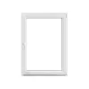 Wärmeschutzfenster Q 71 Premium Serie 3-fach Verglasung weiß 100 x 75 cm