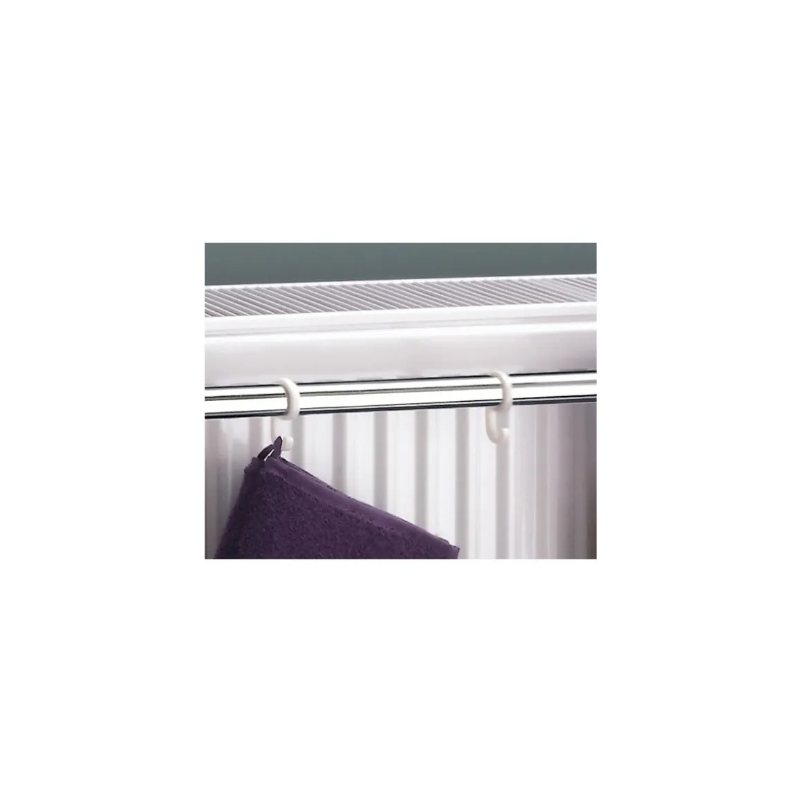 Ximax Heizkörper Zubehör Handtuchhalter für Kompaktheizkörper 940 mm Chrom
