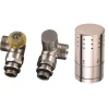 Ximax Heizkörper Zubehör Thermostatset Winkelform Typ SX Winkeleck 16 mm Edelstahl