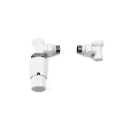 Ximax Heizkörper Zubehör Thermostatset Elegant Durchgangs-Ausführung 16 mm Anthrazit