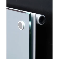 Ximax Raumheizkörper P1/G 1800 x 445 mm 616 Watt Mittenanschluss Glas Schwarz