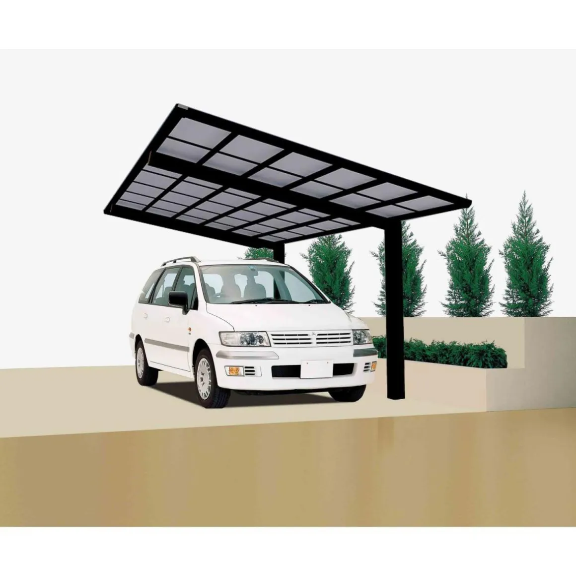 Ximax Carport Alu Linea 110 SchwarzSB