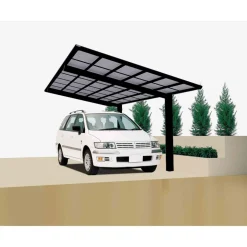 Ximax Carport Alu Linea 110 SchwarzSL und SB