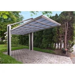 Ximax Carport Alu My-Port 150 Typ 2758 Edelstahl-Look SH