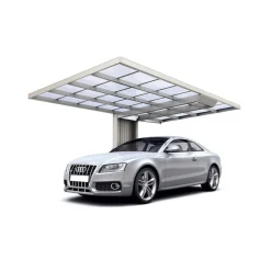 Ximax Carport Alu Neo 90 Typ 2856 Edelstahl-Look