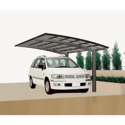 Ximax Carport Alu Portoforte 110 SchwarzSL und SB