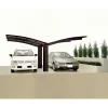 Ximax Carport Alu Portoforte 60 Mattbraun Y-Ausführung