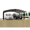 Ximax Carport Alu Portoforte 60 Mattbraun M-Ausführung