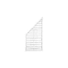 Zaun Lightline Anschluss-Element 90 x 180 cm