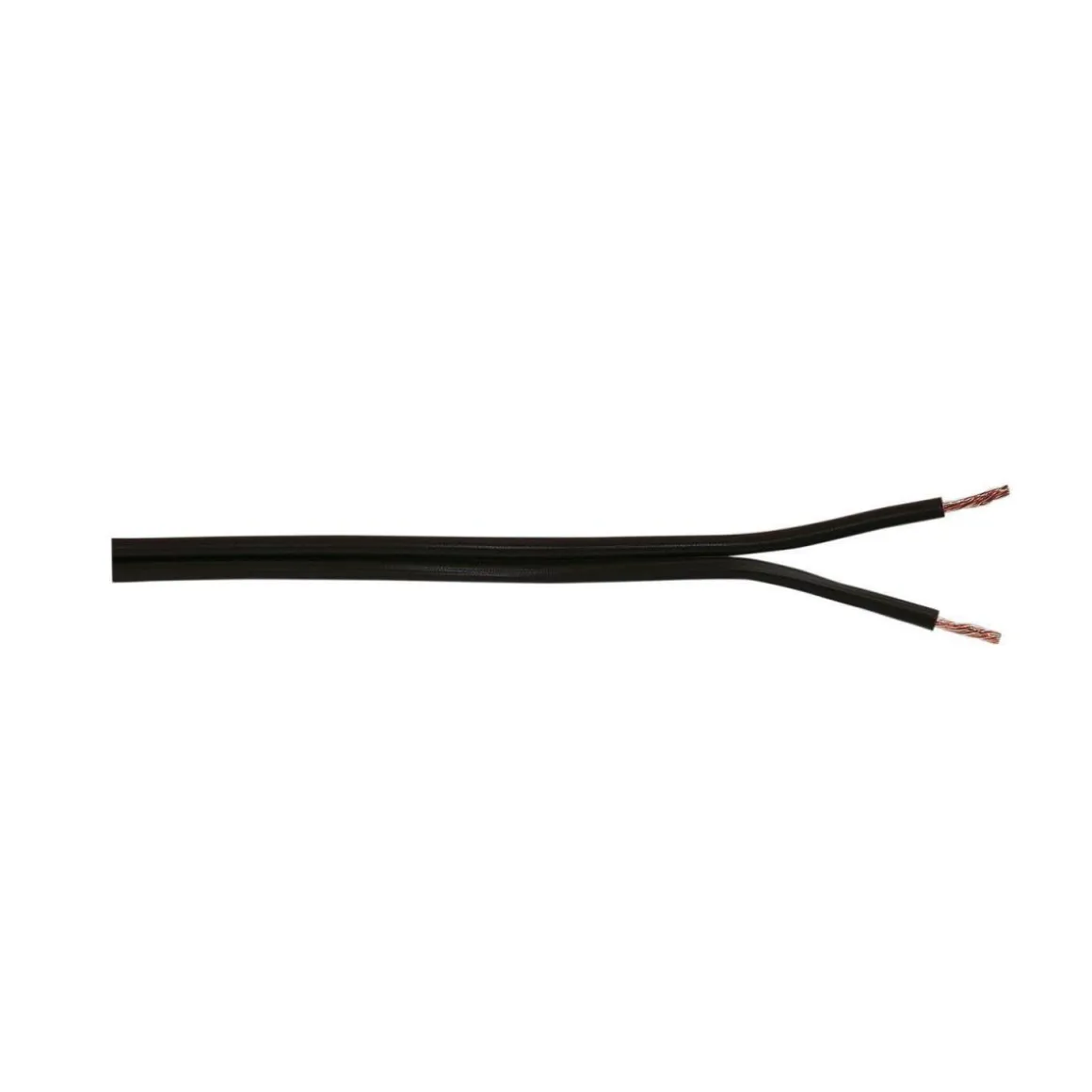 Zwillingsleitung YXFAZ 2 x 0,75 schwarz Meterware